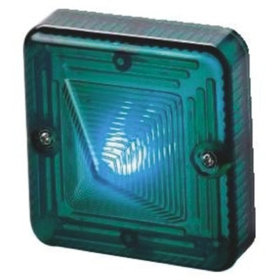 e2s ST Series Green Flashing Effect Beacon Unit, 24 V dc, Xenon Bulb, DC, IP66