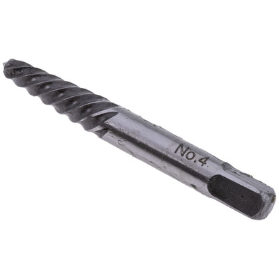 RS PRO 5 piece Alloy Steel Screw Extractor Set