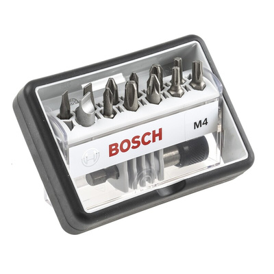 Bosch Impact Bit Set 13 Pieces, Phillips, Pozidriv, Slotted, Torx