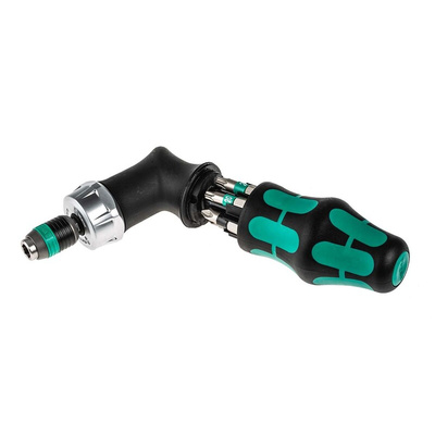 Wera 1/4 in Hexagon Phillips, Pozidriv, Torx Ratchet Screwdriver