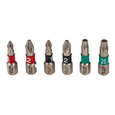 Wera 1/4 in Hexagon Phillips, Pozidriv, Torx Ratchet Screwdriver