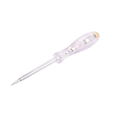 RS PRO 75 mm blade 3.5mm blade tip Mains Tester Screwdriver with Neon Indicator