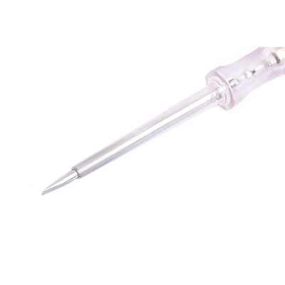 RS PRO 75 mm blade 3.5mm blade tip Mains Tester Screwdriver with Neon Indicator