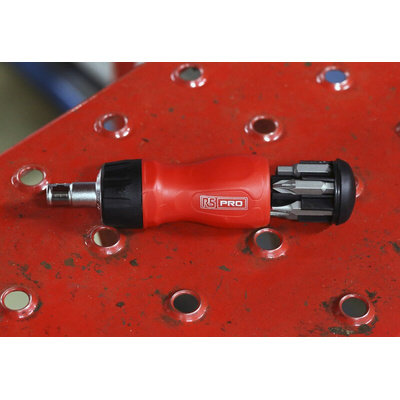 RS PRO Driver Bit Set 7 Pieces, Phillips, Pozidriv, Slotted, Torx