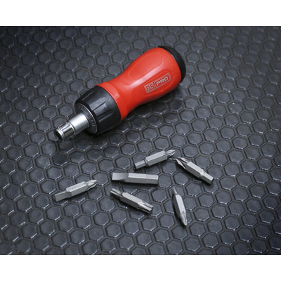 RS PRO Driver Bit Set 7 Pieces, Phillips, Pozidriv, Slotted, Torx