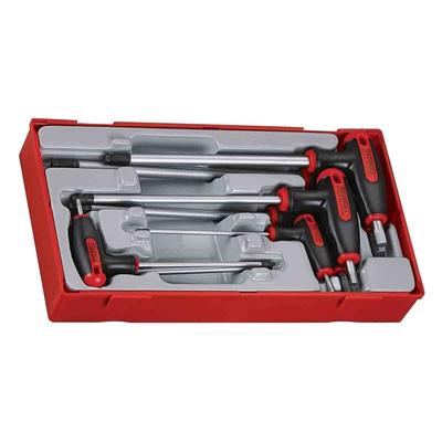 Teng Tools 7 piece L Shape Metric Hex Key Set, 2.5 → 8mm