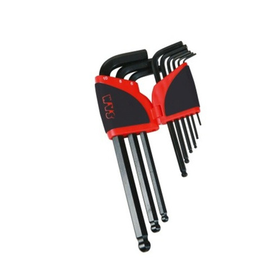SAM 9 piece L Shape Hex Key Set, 1.5 mm, 2.5 mm, 2 mm, 3 mm, 4 mm, 5 mm, 6 mm, 8 mm, 10 mm
