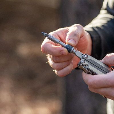 Leatherman 1/4 in Magnetic Slotted Ratchet Screwdriver, 82.804 mm length