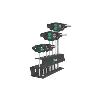 Wera T Shape Metric Hex Key Set