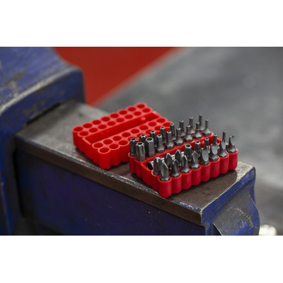 MTI Driver Bit Set 33 Pieces, RibeCS Hexagon, Tightener, Torq Set, Torx Bo, Tri-Wing