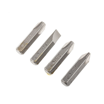 RS PRO 6 piece Phillips, Slotted Impact Screwdriver & Bit Set