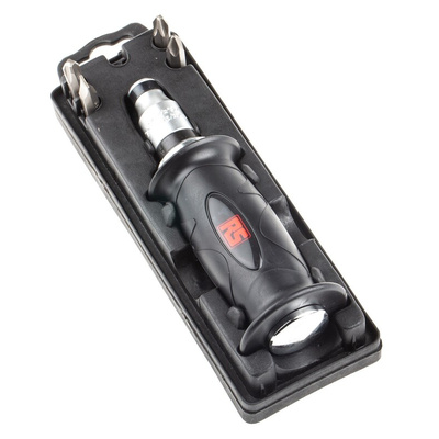RS PRO 6 piece Phillips, Slotted Impact Screwdriver & Bit Set