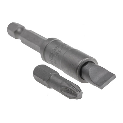 Facom Driver Bit Set 10 Pieces, Phillips, Pozidriv, Slotted