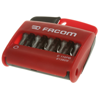 Facom Driver Bit 10 Pieces, Torx-Plus