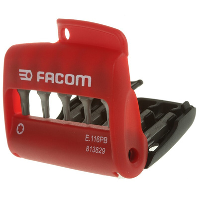 Facom Driver Bit 10 Pieces, Torx-Plus