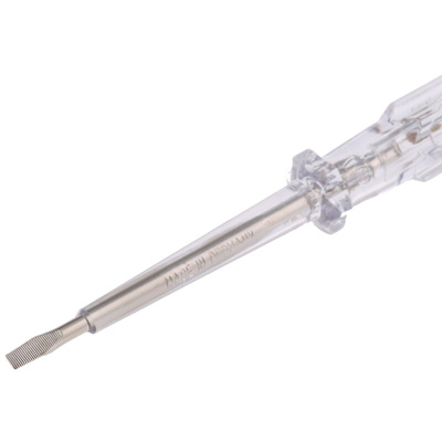 Wiha 60 mm blade 3mm blade tip Mains Tester Screwdriver
