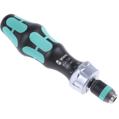 Wera 1/4 in Hexagon Ratchet Screwdriver, 150 mm length
