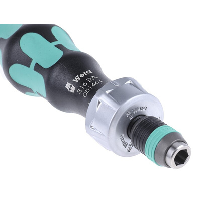 Wera 1/4 in Hexagon Ratchet Screwdriver, 150 mm length