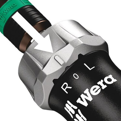 Wera 1/4 in Hexagon Ratchet Screwdriver, 150 mm length