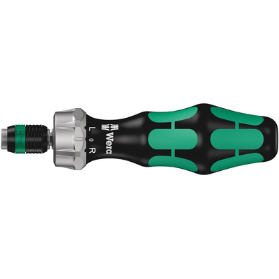 Wera 1/4 in Hexagon Ratchet Screwdriver, 150 mm length