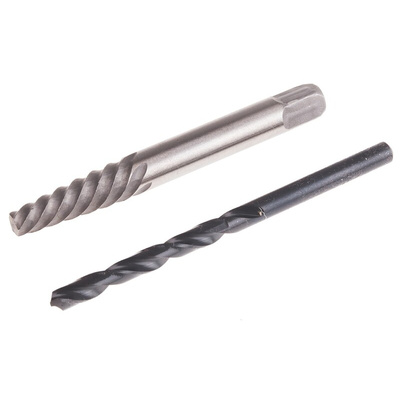 RS PRO 2 piece Steel Screw Extractor