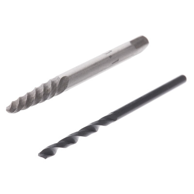 RS PRO 2 piece Steel Screw Extractor