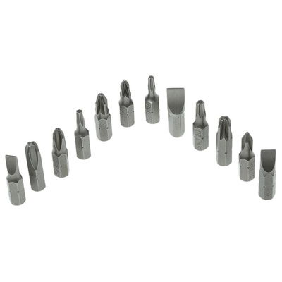 Stanley Phillips, Pozidriv, Slotted, Torx Ratchet Screwdriver & Bit Set