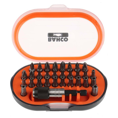 Bahco Driver Bit Set 31 Pieces, Phillips, Pozidriv, Torx