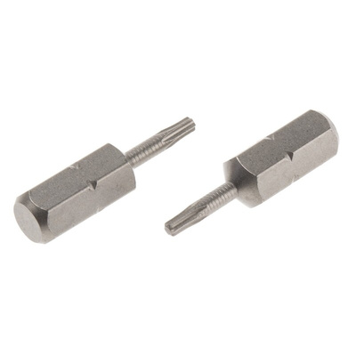 RS PRO Torx Screwdriver Bit, T7 Tip, 25 mm Overall