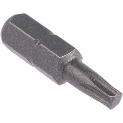 RS PRO Torx Screwdriver Bit, T20 Tip, 25 mm Overall