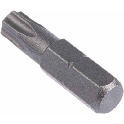 RS PRO Torx Screwdriver Bit, T30 Tip, 25 mm Overall