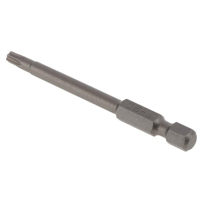 RS PRO Torx Screwdriver Bit, T20 Tip, 70 mm Overall