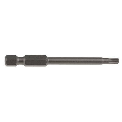 RS PRO Torx Screwdriver Bit, T20 Tip, 70 mm Overall
