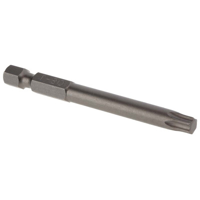 RS PRO Torx Screwdriver Bit, T30 Tip, 70 mm Overall