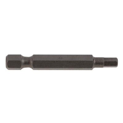 RS PRO Hexagon Screwdriver Bit, Hex 4 Tip
