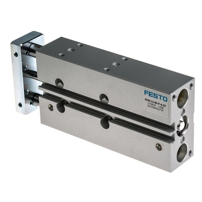 Festo Guide Cylinder 12mm Bore, 80mm Stroke, DFM Series, Double Acting