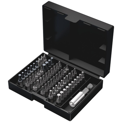 Wera Impact Bit Set 61 Pieces, Hexagon, Phillips, Pozidriv, Slotted, Torx