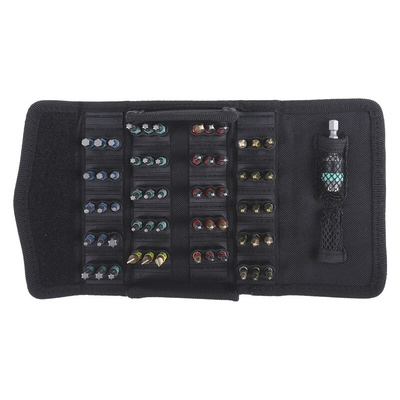 Wera Impact Bit Set 61 Pieces, Hexagon, Phillips, Pozidriv, Slotted, Torx