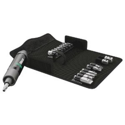 Wera Impact Bit Set 17 Pieces, Hexagon, Phillips, Pozidriv, Slotted, Torx