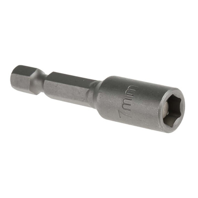 RS PRO Hexagon Socket Screwdriver Bit, 7 mm Tip