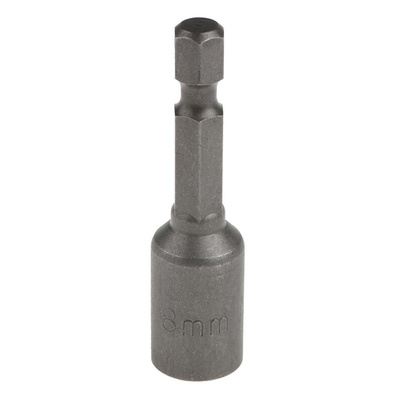 RS PRO Hexagon Socket Screwdriver Bit, 8 mm Tip