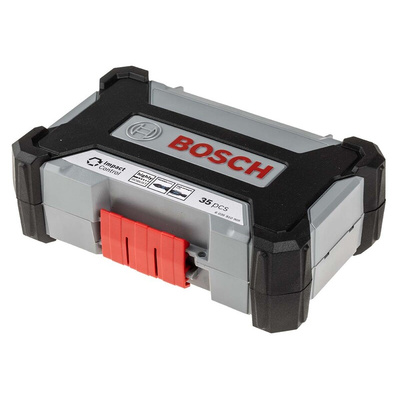 Bosch Impact Bit Set 35 Pieces, Phillips, Pozidriv, Torx
