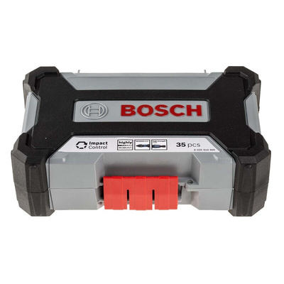 Bosch Impact Bit Set 35 Pieces, Phillips, Pozidriv, Torx