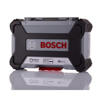 Bosch Impact Bit Set 35 Pieces, Phillips, Pozidriv, Torx