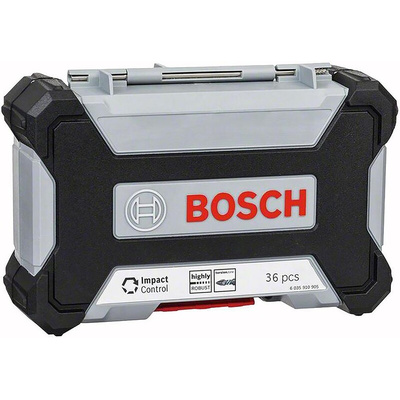 Bosch Impact Bit Set 36 Pieces, Phillips, Pozidriv, Torx