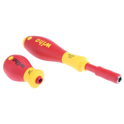 Wiha Driver Bit Set 9 Pieces, Phillips, Pozidriv, Slotted
