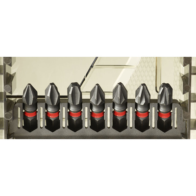 Facom Impact Bit Set 50 Pieces, Hexagon, Phillips, Pozidriv, Torx