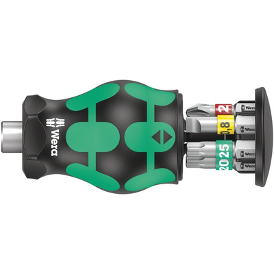 Wera Screwdriver Handle With Bits 6 Pieces