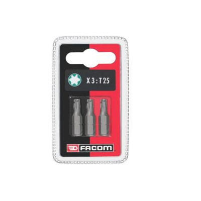 Facom Driver Bit 3 Pieces, Torx