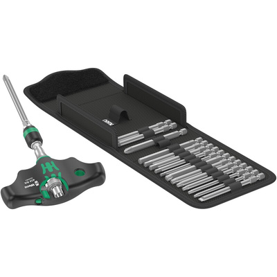 Wera Screwdriver 17 Pieces, Hex-Plus